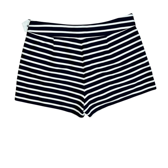 Navy and White Striped Shorts size 8 - Picture 2 of 7